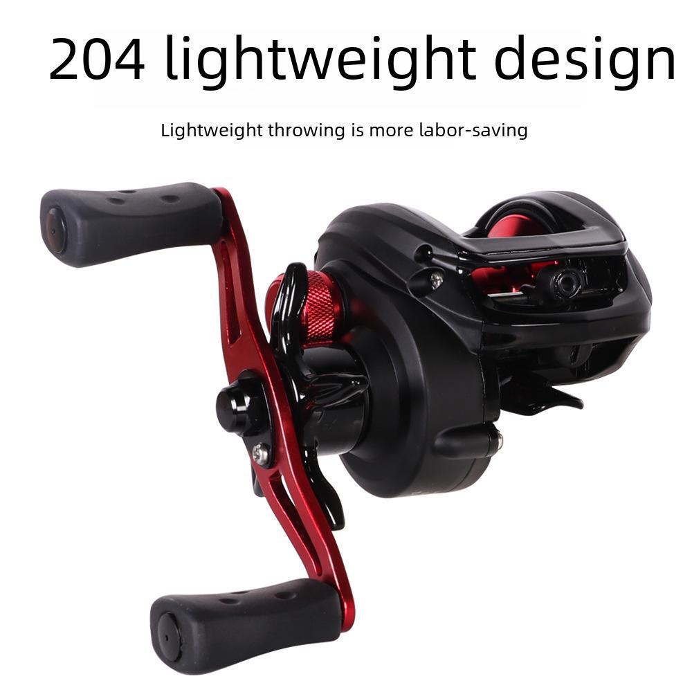 Ultralight Black Micro-Lure Fishing Reel with Long-Distance Casting and Anti-Explosion Line. Features Magnetic Turbine Brake for Water Drop Fishing.