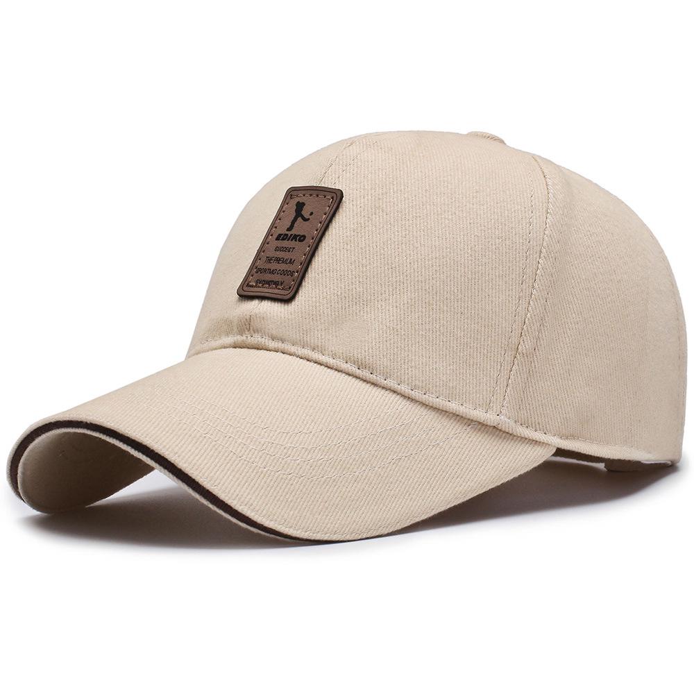 Autumn and Winter New Men's Baseball Cap Outdoor Leisure Versatile Cap Sports Cap Sun Hat Middle Elderly Sun Hat