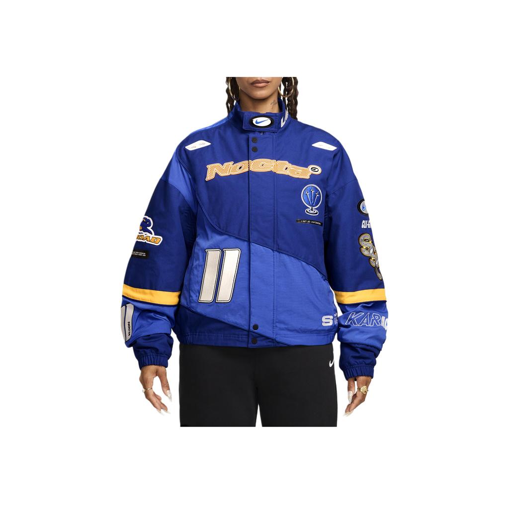 Nike x NOCTA LArt Racing Jacket Deep Royal Blue/Racer Blue/Phantom Men Outerwear FD2194-455