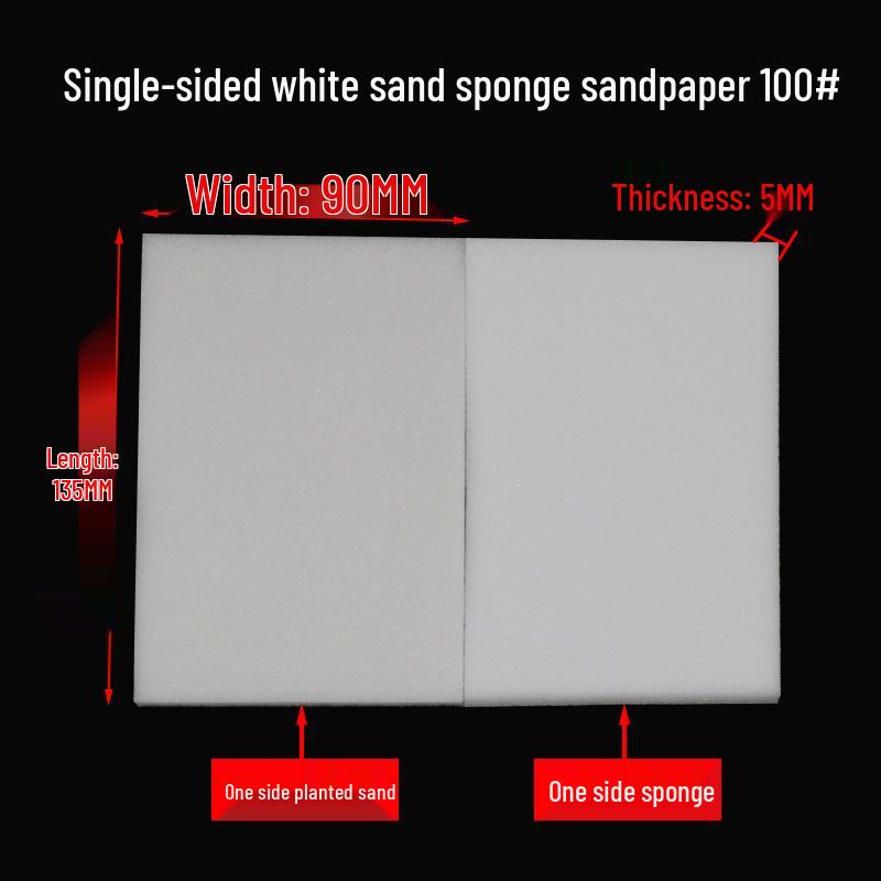 Double-Sided Epoxy Sanding Sponge for Tile Polishing and Seam Cleaning