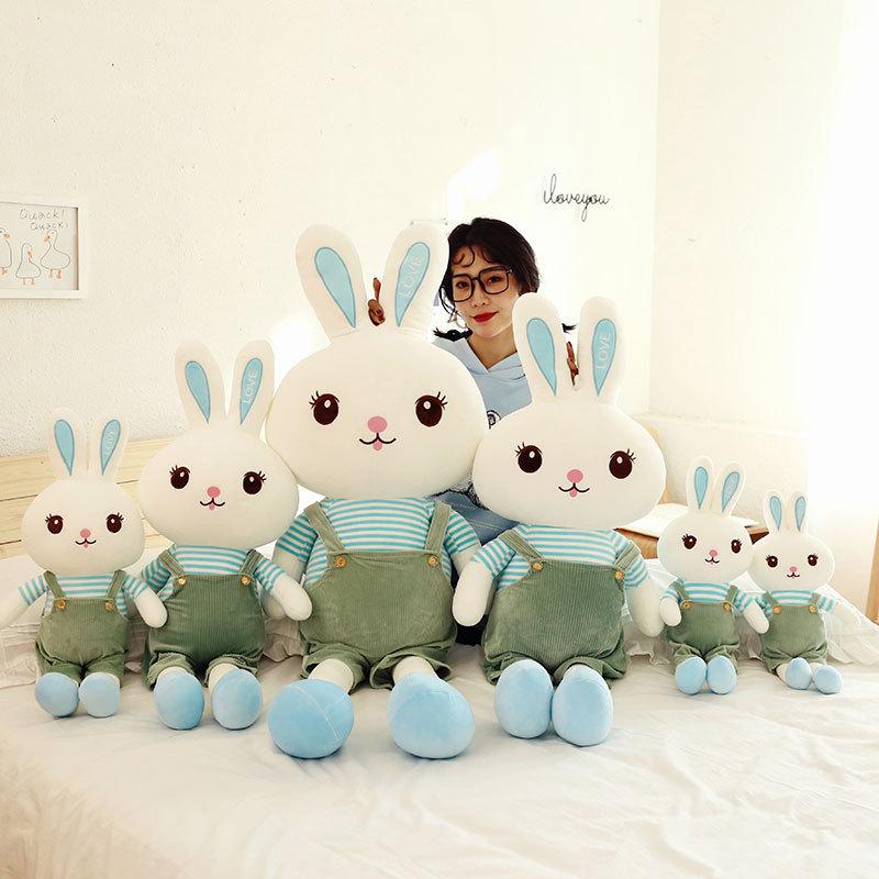 Adorable Princess Rabbit Plush Toy Couple Doll Cushion Gift for Girlfriend - Valentine's Day & Qixi Festival