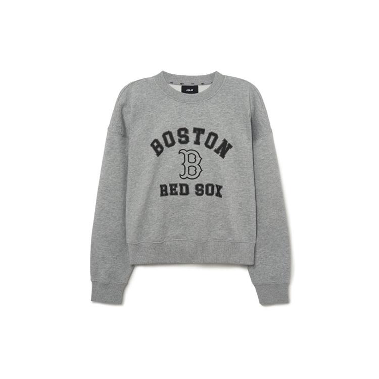 

Новая женская толстовка MLB RED SOX серая 3FMTV0231-43MGS XS