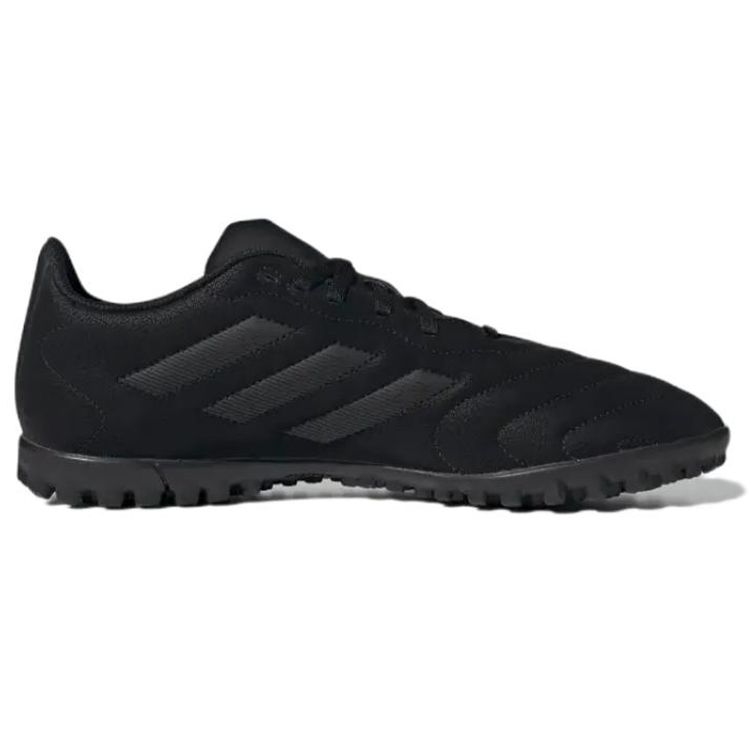 Adidas Goletto 8 Pasto Kulatá špička Šněrovací TF (Gumové špunty) Protiskluzové Odolné Fotbalové Kopačky Pánské Fotbalové Kopačky Černé GY5773