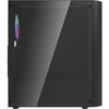 DARKFLASH - DF-DK351CL6-BK - DK351 - Boitier PC sans alimentation - Moyen tour - Format ATX - Noir