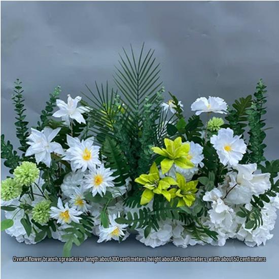Seidenblumen-Gangdekorationen für Hochzeiten und Verlobungen