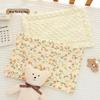 Pure Cotton Cloud-Shaped Baby Pillow - All-Season Soothing Gauze for Infants and Toddlers