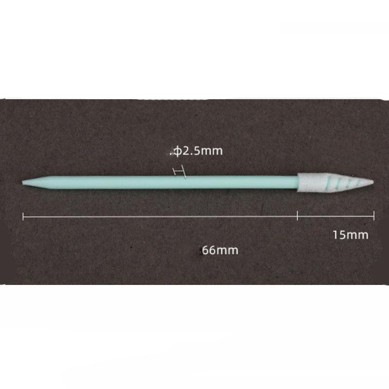 100Pcs Foam Tip Cleaning Swabs Sponge Lint Free For Inkjet Printer Lens Cleaner