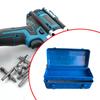 Tool Box Anti Impact Portable Storage Organizer for Cameras Garage Traveling Blue