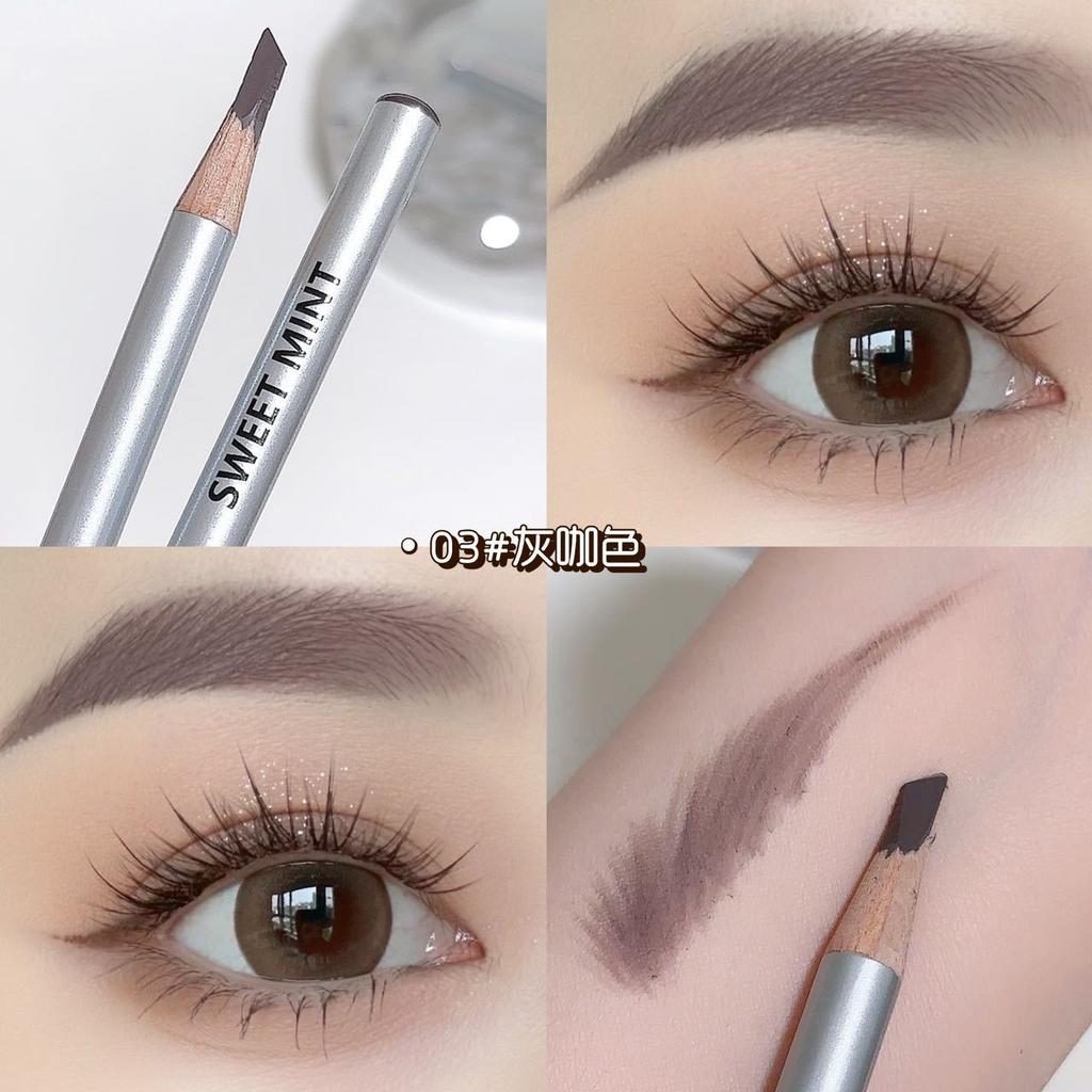 Hard Core Eyebrow Pencil Natural Coloring Long Lasting Waterproof Brow Sculpting Makeup