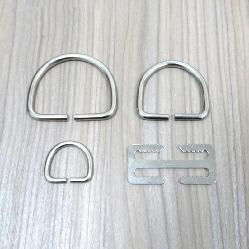 Stainless Steel D Rings Connector Webbing Belts Buckles Replacement Diving Hardware For Swimming Diving And Water Sports