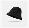 Fisherman's hat Children's summer Japanese sunscreen hat Spring knitted straw hat Breathable sun hat Bucket basin hat Sun hat