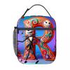 Christmas Horror Night Oxford Cloth Children's Lunch Bag Boy Girl Alphabet Cartoon Portable Insulation Handbag