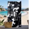Fulham Football Print Beach Towel, Large Soft Quick Dry Towel for Beach Camping Swimming