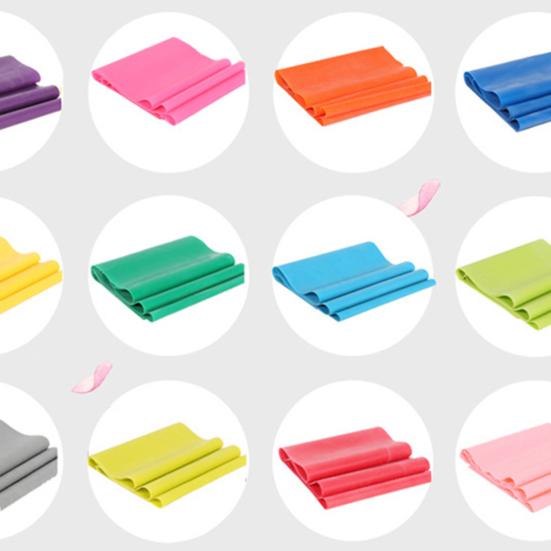 1 Roll 1.8m Yoga Tension Belt Flexible High Elasticity Cuttable  Body-shaping Women Yoga Exercise Workout Straps Fitness Use