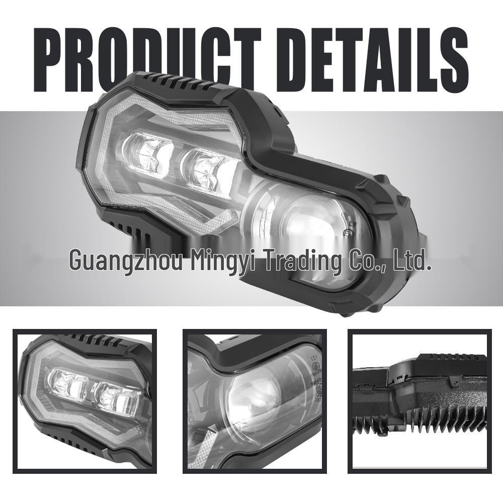 BMW F800GS/F700GS/F650GS Motorcycle LED Front Headlight Modification