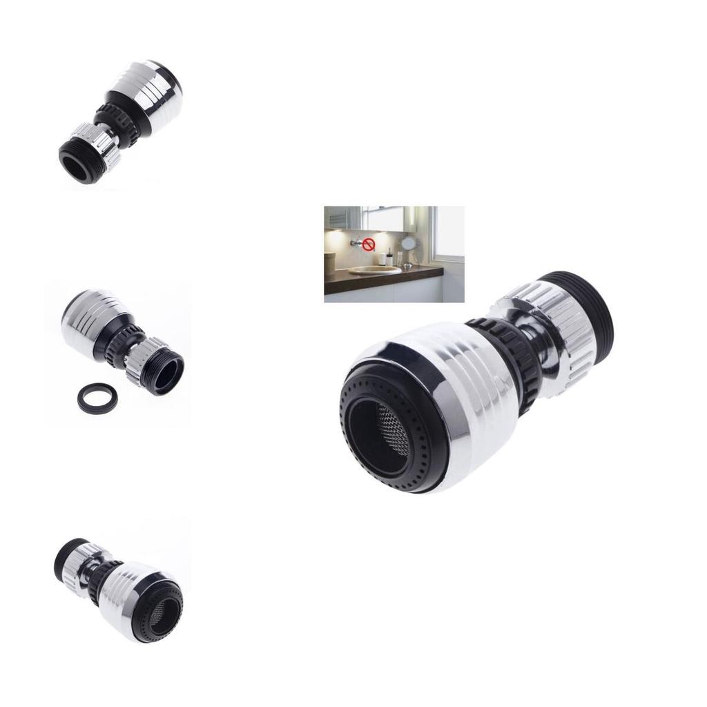 Versatile 360 Rotation Swivel Diffuser Tap Adapter For Efficient Water Savings