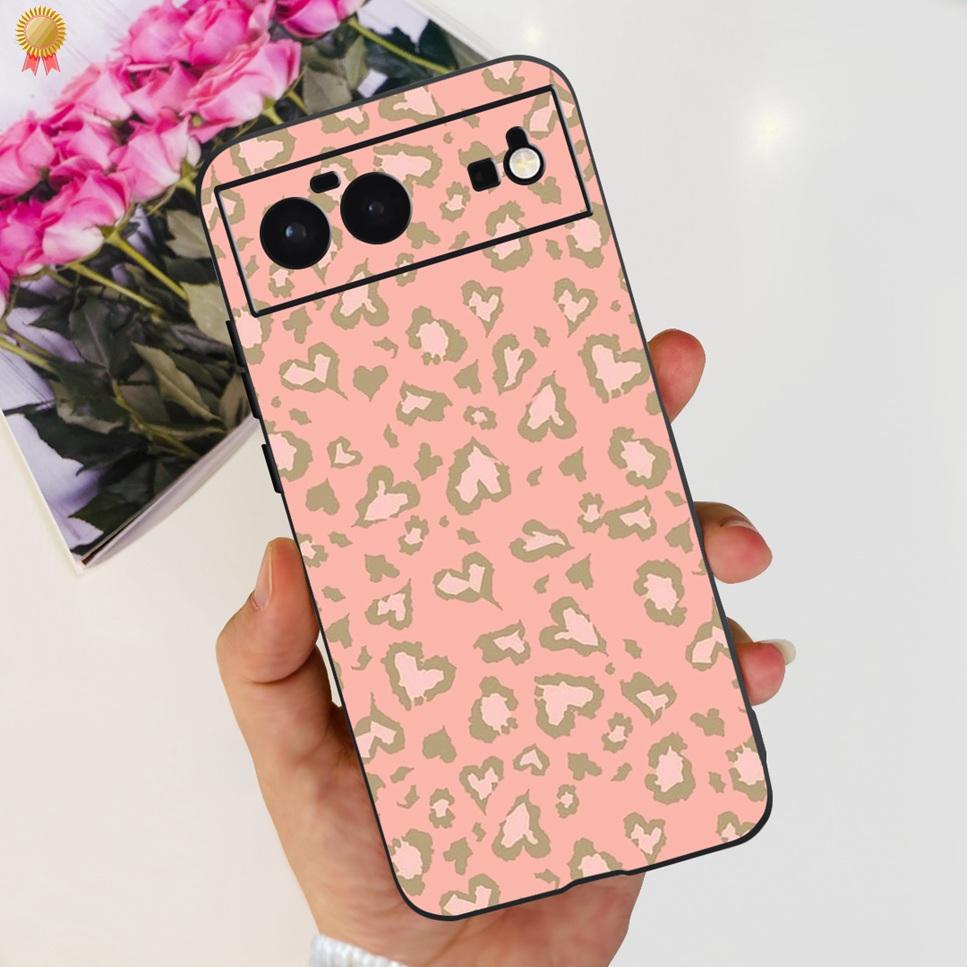 For Google Pixel 6 Case Cute Kawaii Cat Clear Silicone Shockproof Cover Capa For Google 6 Pixel 6 Pixel6 Phone Shell Funda Coque