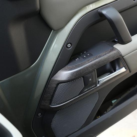Oak Grain Lock Frame Inner Door Handle For Land Rover Defender 90 -2024