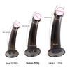 Jiu Xi Transparent Suction Cup Anal Plug - Wearable Self-Stimulator for Women and Men