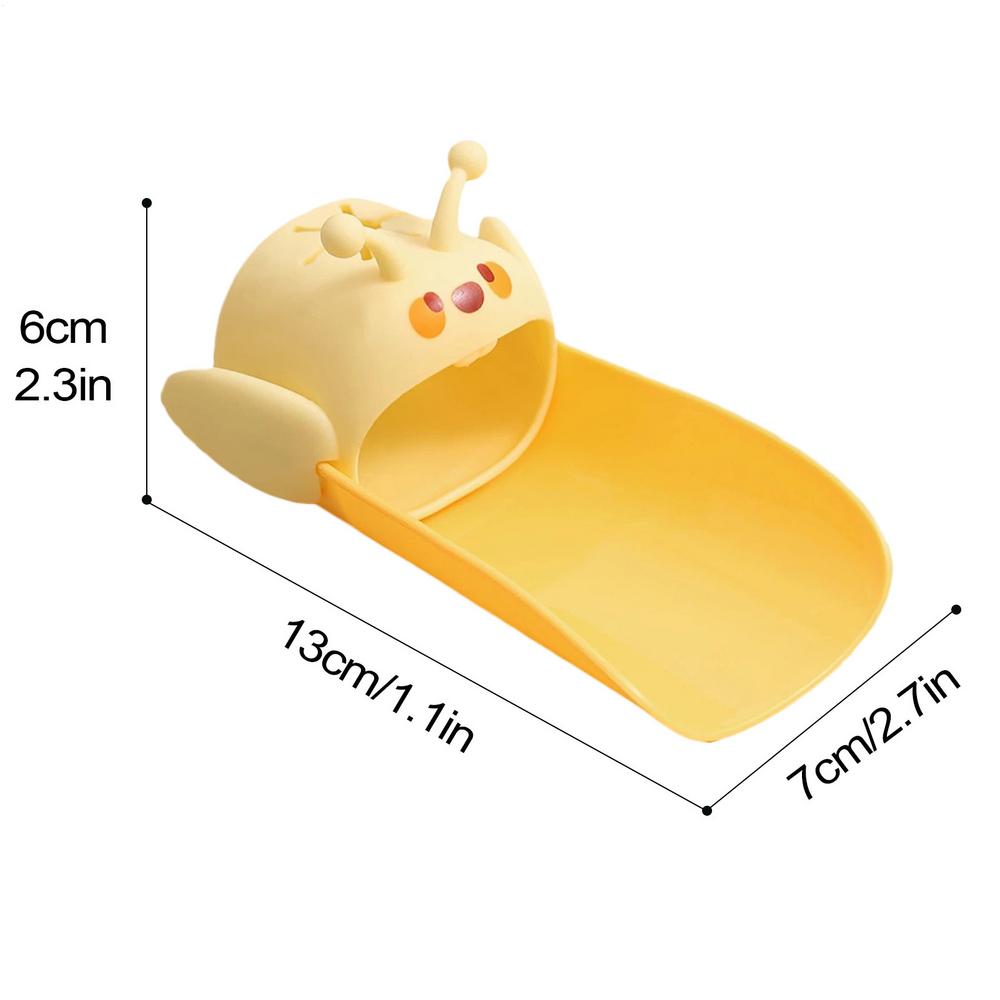 Cute Bee Bathroom Faucet Extender Bathroom Sink Device Home Multifunctional Cleaning Tools Children Faucet Extenders Kitchen