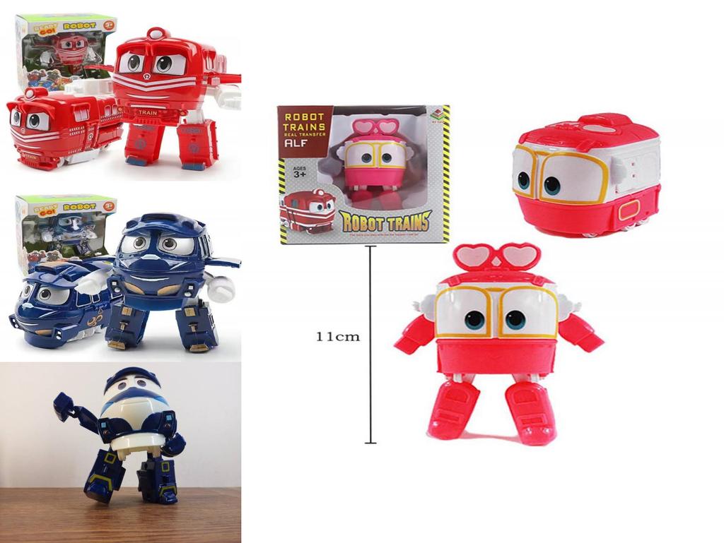 Robot Trains Rt Kay Transformer Train Figure Korean Animation Toy For Kids