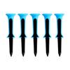 5lots Durability Fluorescent Golf Tees Heavy Type Reduces Friction Golf Tees for Improved Shots