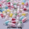 10pcs Resin Cute Smiling Face Capsule Charms Pendant for Jewelry Making New Diy Earrings Keychain Handmade Accessories
