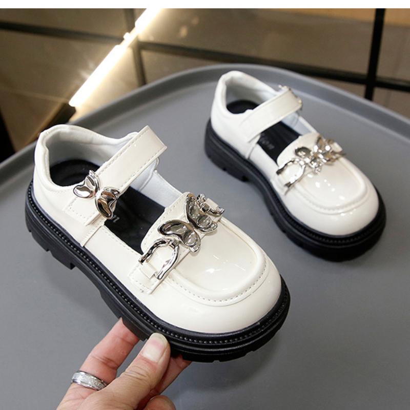 New Spring and Summer Girls' Breathable and Comfortable Soft-soled Leather Shoes