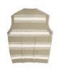 Illuminate Flm Striped Knit Vest - Grey