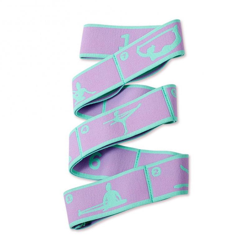 Multi-Functional Dance Yoga Auxiliary Stretching Belt Adult Latin Training Elastic Bands Beginner Pilates Yoga Resistance Band