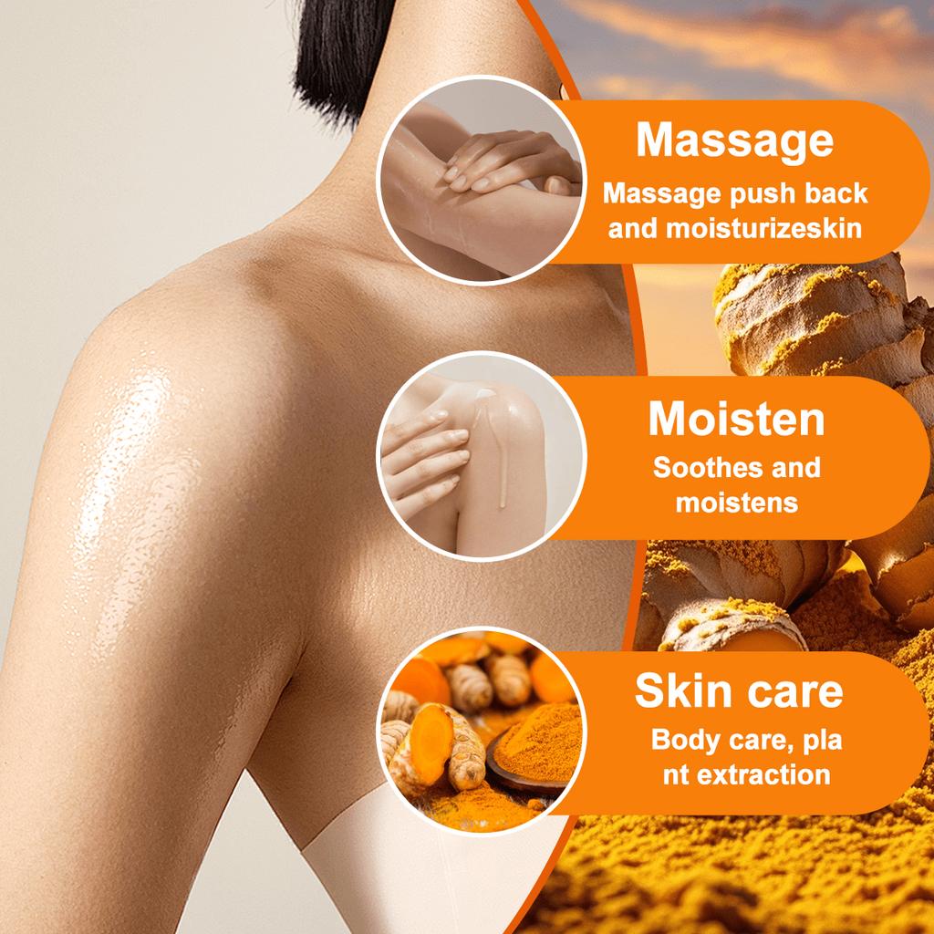 1PC 500ml Turmeric Essence,Honey/Almond/Orange/Cherry/Tomato Serum,Body Essential Oil, Shrink Pores