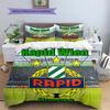 Biancheria da letto con motivo Rapid Wien Decorazione per la casa Regalo di compleanno e festival (1 * copripiumino + 2 * federa, senza nucleo)