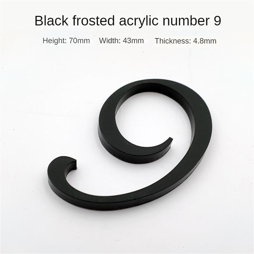 Кристальные английские буквы Простые в установке Высококачественные материалы Инновационные лучшие акриловые знаки Прочные популярные номера домов