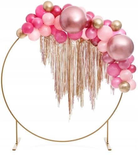 Glossy Round Balloon 60cm, Rose Gold 1 pc