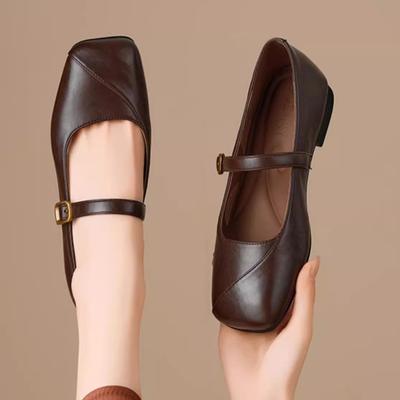 Fashion Women Flats Loafers Square Toe Summer Marie Janes Shoes Fashion New Sandals Elegant 2025 Casual Sport Woman Sneakers Zapatillas