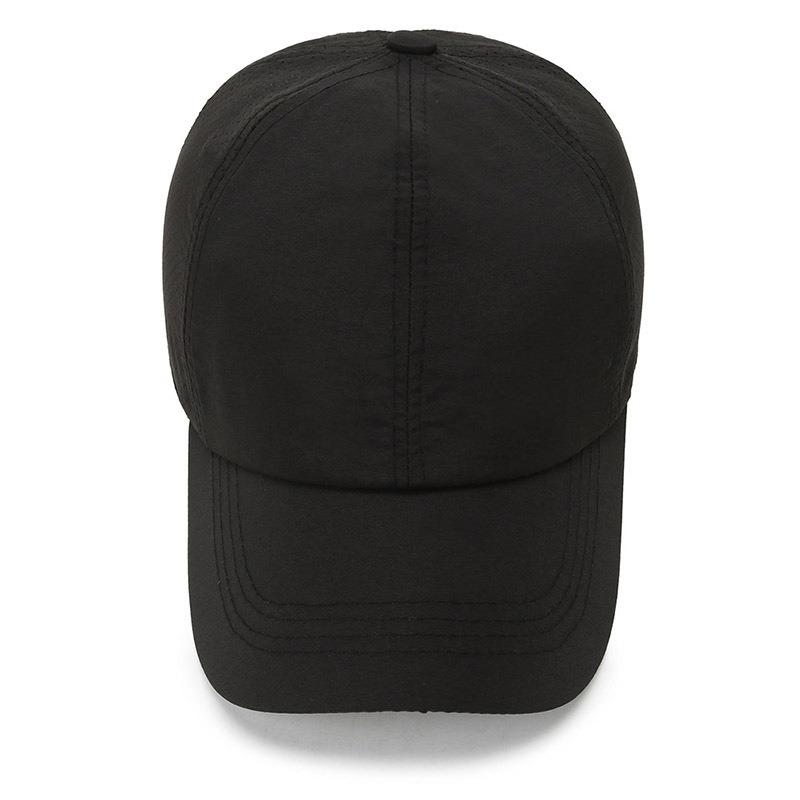 Hat Women's Spring and Autumn Baseball Cap Trendy Brand Fashion Casual Men's Sunscreen Solid Color Cap Trendy