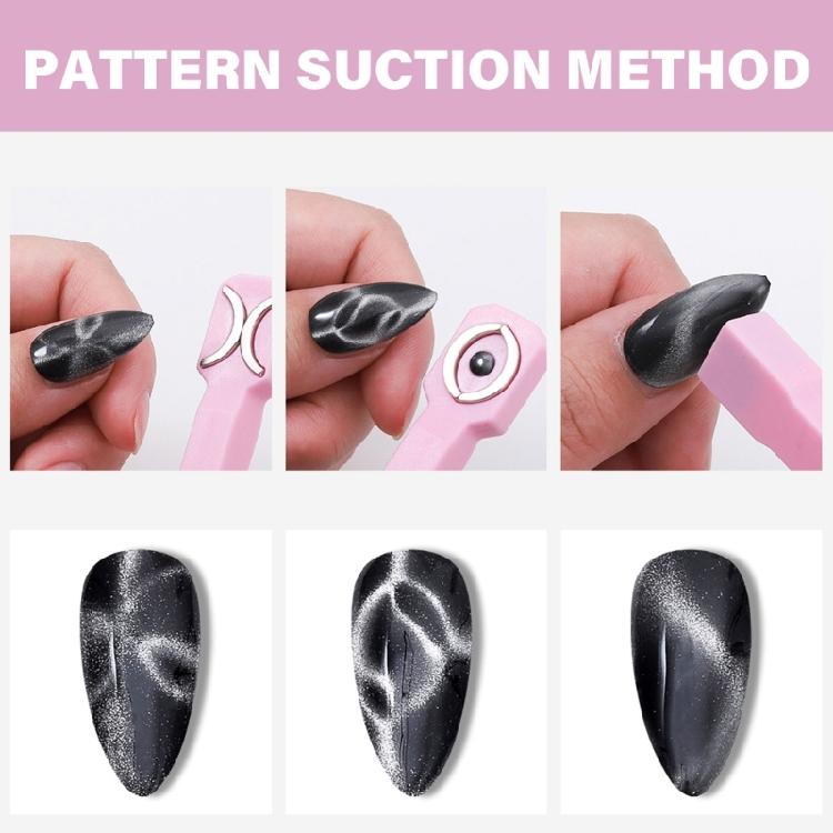 Nail Art Magnetic Stick 1PC for Dynamic Eye Effect Easy Nail Art Creation Long Wear Nail Designs