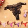 Talos Women Sexy Open Crotch Butterfly Hollow Strap Thong G-String Underwear Briefs Soft Panties