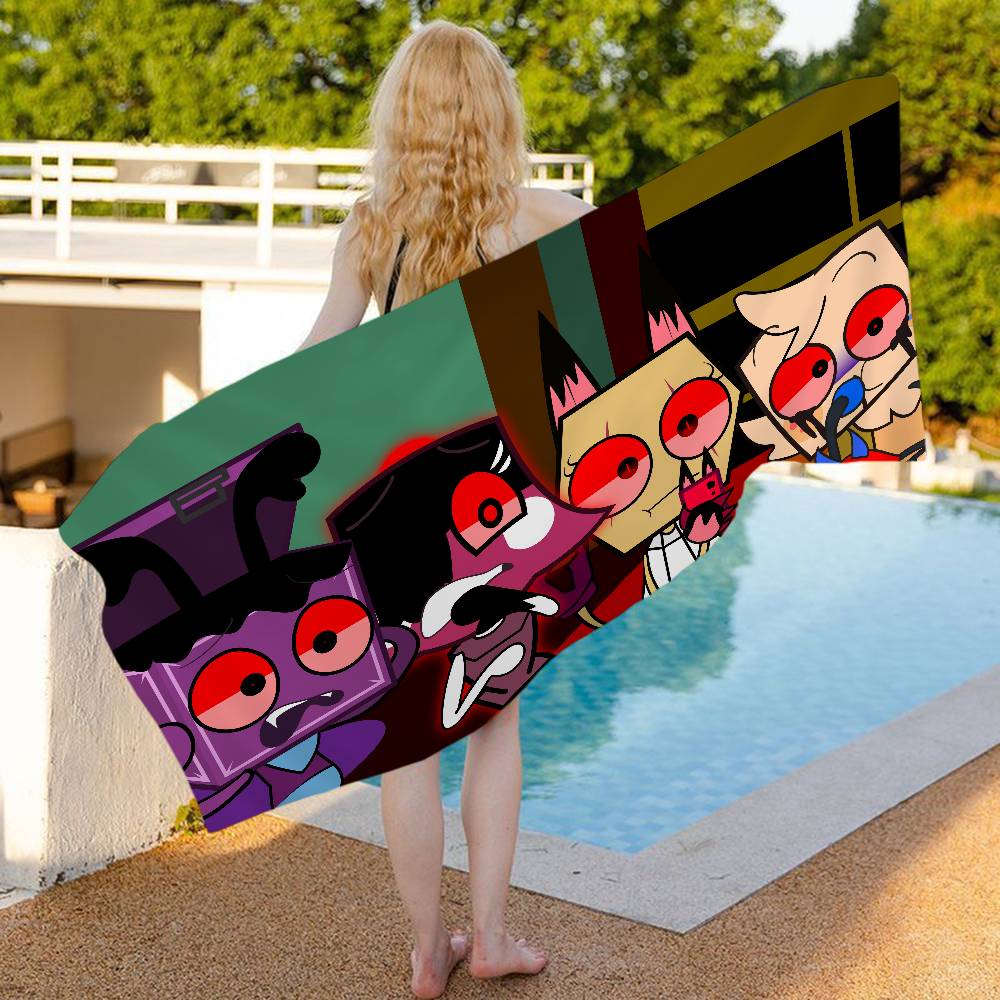 D-Dandys WorldS Cartoon Badetuch Mikrofaser Weich Wasserabsorbierend Atmungsaktiv Für Mädchen Kinder Dekorative Cartoon Strandtuch