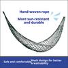 Garten Outdoor Verdickte Nylonseil Hängematte Indoor Netz Hängematte Tragbare Einfache Hängematte Schaukelstuhl