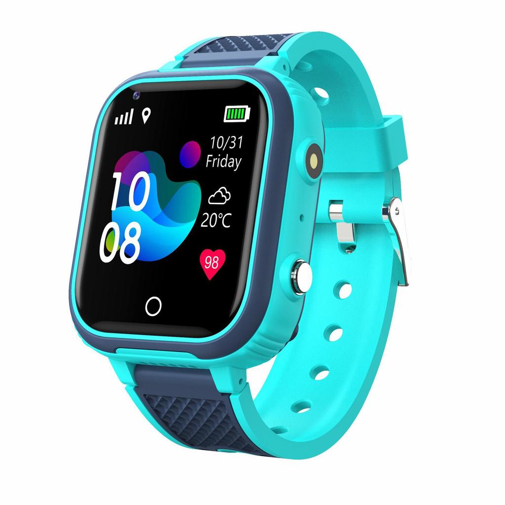 4G Waterproof Q12 Kids' Smartwatch with English & Multi-language Video Positioning