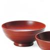 Set of 2 Lacquerware Made in J-kitchens Bowls, Wooden, Hand-Painted, Japan, PID-528695