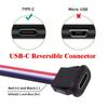 Cablecc Set Female Socket To Header Latch DIY OEM DC 5V Power 5-Piece Type-C 4-Pin Cable, 2.0mm Pitch, Mount, Support,