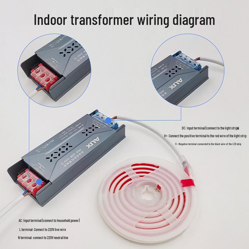 220V to 24V Indoor LED Strip Power Transformer