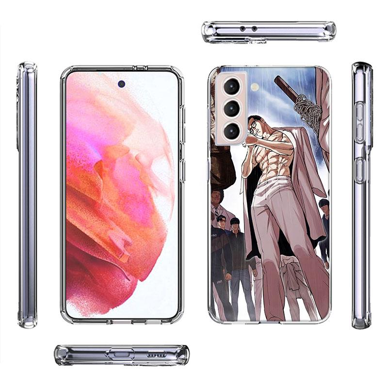 Jonggun Lookism Phone Case For Samsung Galaxy S25 Edge S24 S23 FE S21 S20 S10 Plus S22 S26 Ultra Cover Clear Cases TPU Capa She