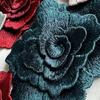 3PCS Handmade 3D Flowers Embroidered Appliques Exquisite Clothing Patch Clothing Appliques  Sewing