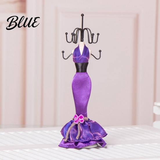 Soporte para Joyas Mini Maniquí Dama Maniquí Organizador con 8 Ganchos
