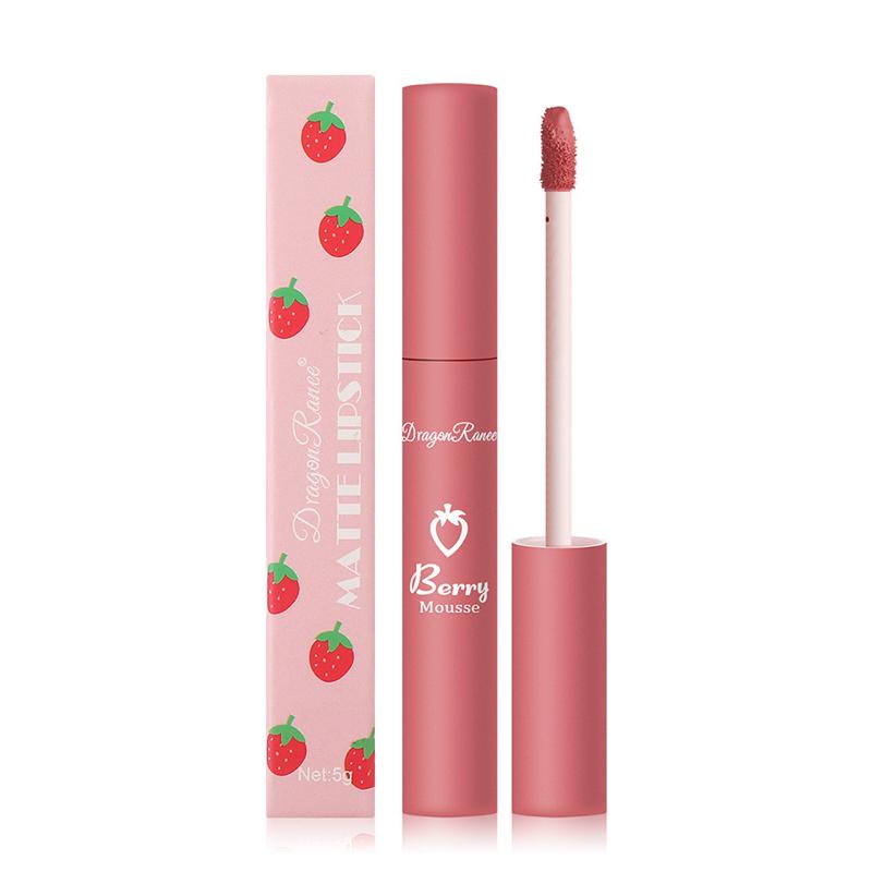 12 Colors Lasting Velvet Matte Lip Gloss Lip Glaze Moisturizing Lipstick Cosmetics Beauty Hydrating Waterproof Lip Makeup Tools