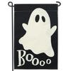 Welcome Halloween Ghost Pumpkin Garden Ag 12 X 18 Inch Double Sided Happy H...