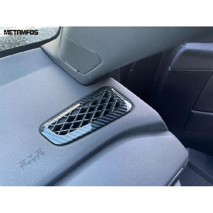 Interior Accessories For Honda Accord Sedan  2024 2025 Carbon Fiber Front Upper Air Condition Vent Outlet Cover Trim Frame